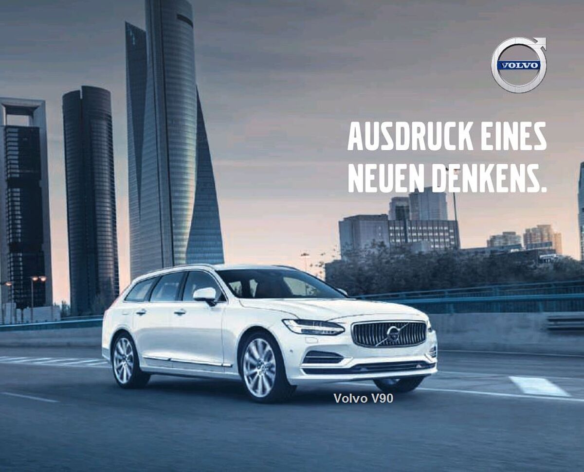 DER VOLVO V90 FÜR IHR BUSINESS.