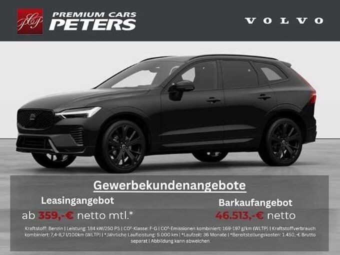 Volvo XC60 B5 Benzin GEWERBE-BOOSTER AWD Plus Black Edition Nappa Luft-FW B&W