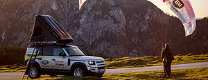 Land Rover Defender beim härtesten Abenteuerrennen der Welt